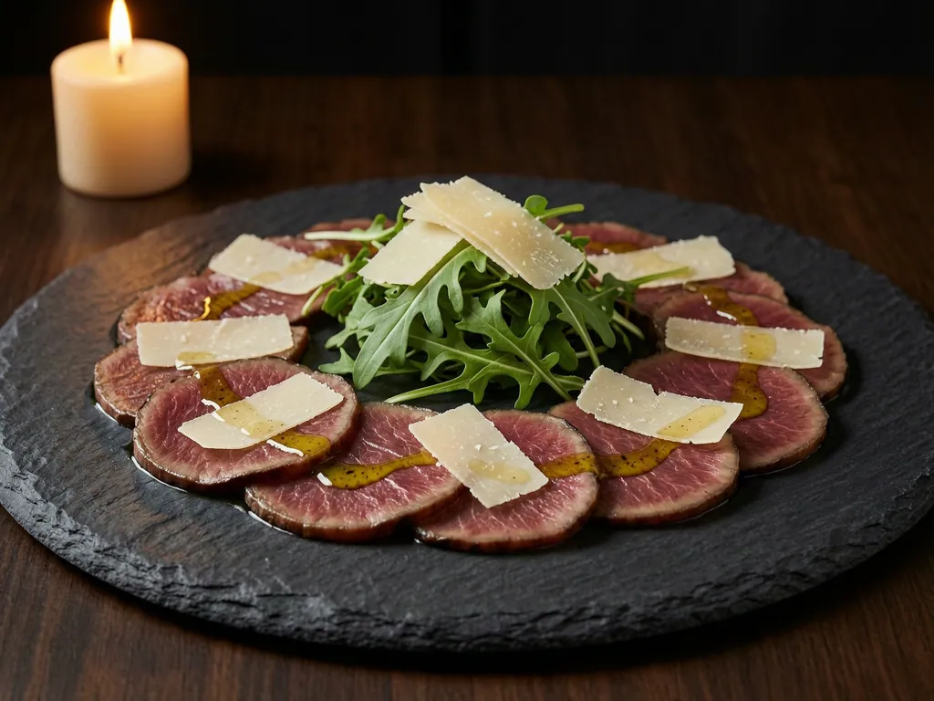 Hausgemachte Pasta mit frischem Trüffel